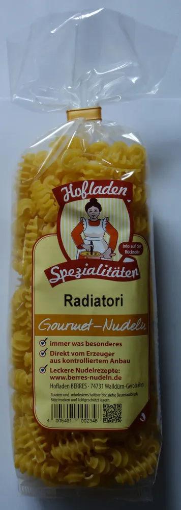 Radiatori Gourmet-Nudeln