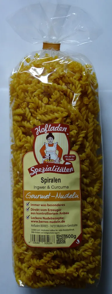 Spiralen Ingwer & Curcuma