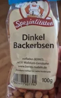 Dinkel Backerbsen