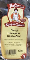Dinkel Knusperle Kakao-Zimt