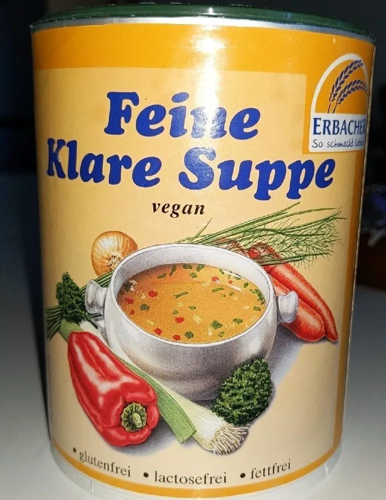 Feine klare suppe