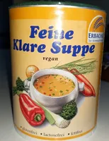 Feine klare suppe