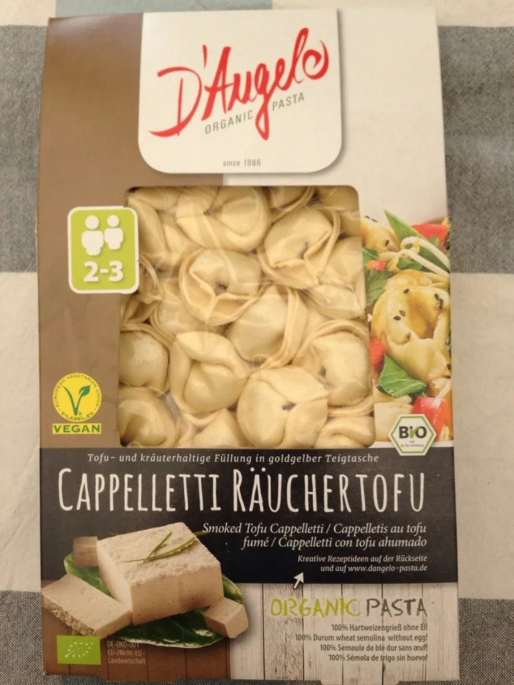 Cappelletti au tofu fumé