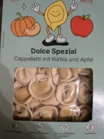 Cappelletti mit Kürbis und Apfel