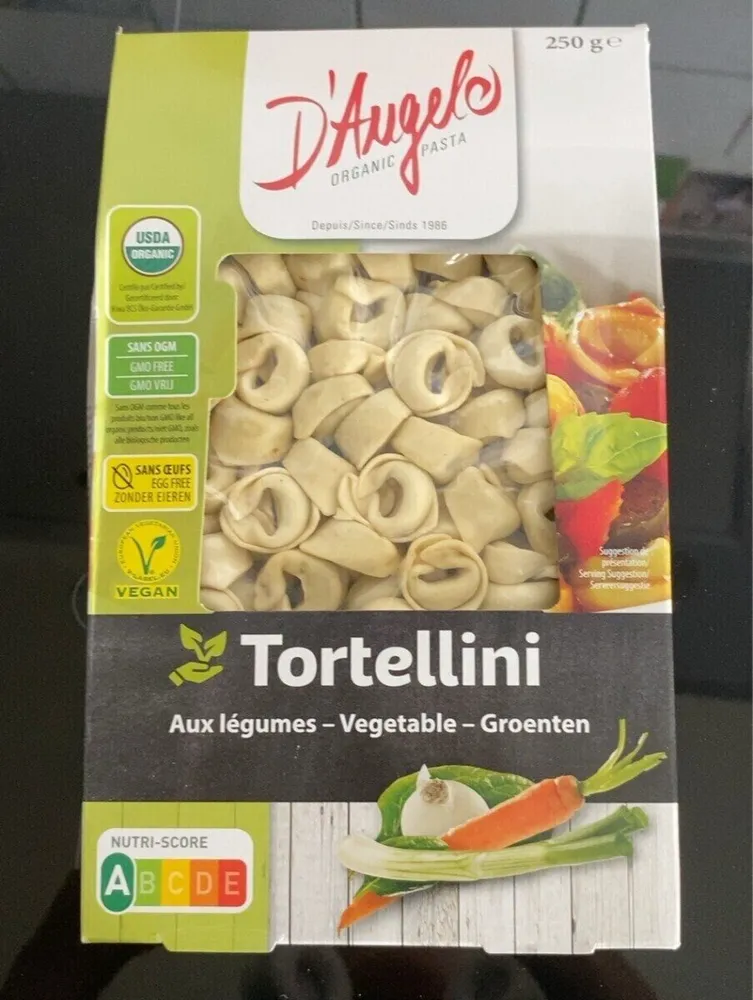 Tortellini aux légumes