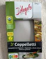 Capelletti complets aux legumes