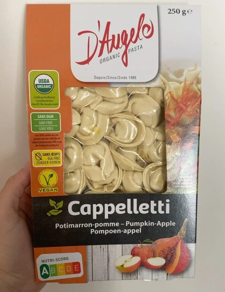 Cappelletti Potimarron-pomme