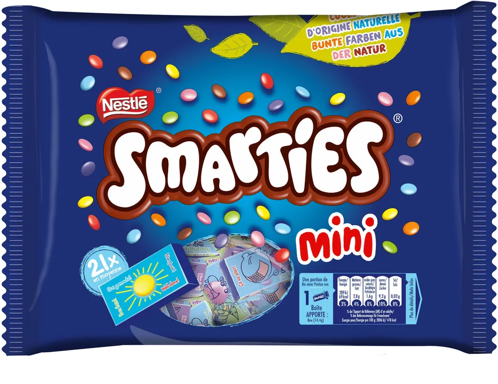 SMARTIES Mini bonbons chocolatés Sachet