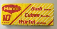 Cubes Maggi
