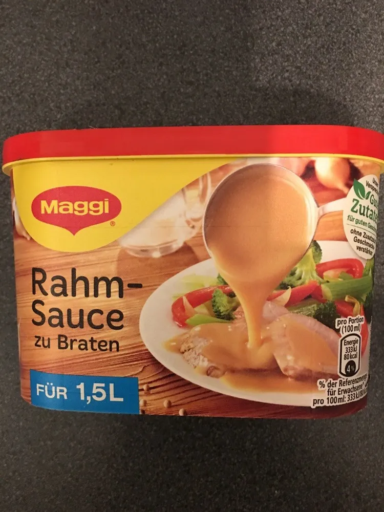 Rahmsauce zu Braten