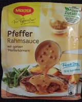 Soße Pferffer-Rahmsauce