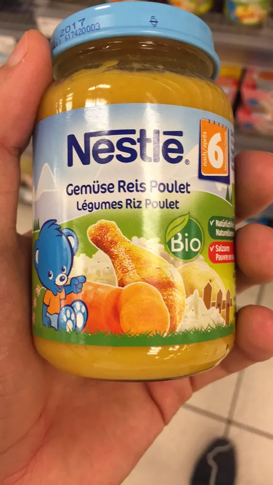 Légumes riz poulet