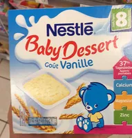 Baby Dessert goût vanille