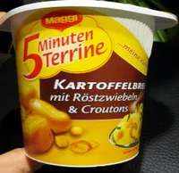 Kartoffelbrei mit Röstzwiebeln & Croutons
