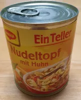 Nudeltopf mit Huhn
