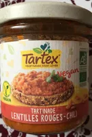 Tartinade lentilles rouges - chili