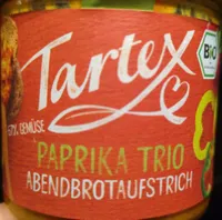 Bio-Brotaufstrich - Paprika-Trio