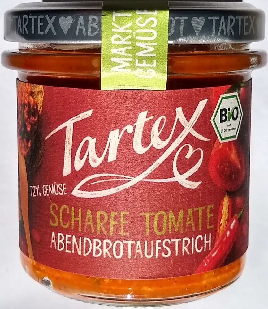 Bio-Brotaufstrich - Scharfe Tomate