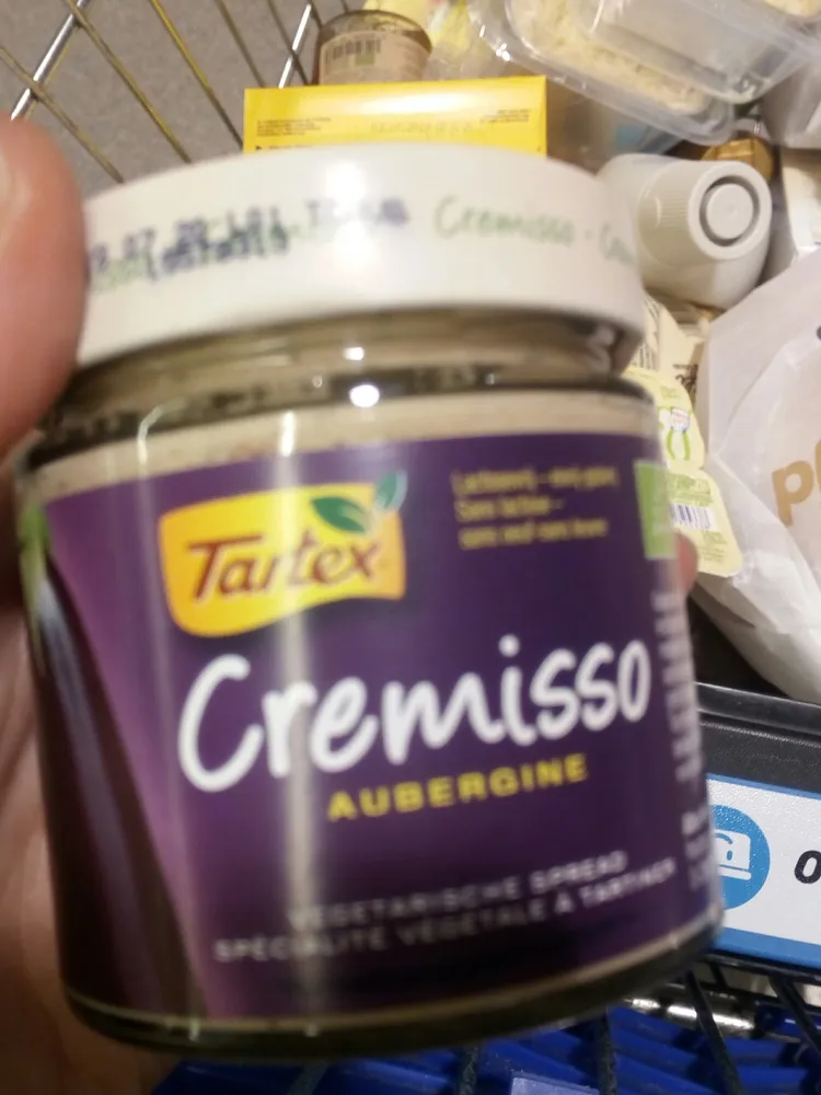 Tartex Cremisso Aubergine, 180 GR Glas