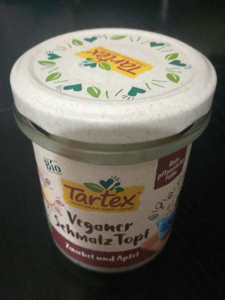 Veganer Schmalz Topf