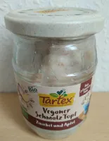 Veganer Schmalz Topf - Zwiebel und Apfel