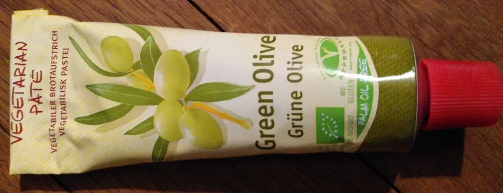 Pâté végétarien à l'olive verte