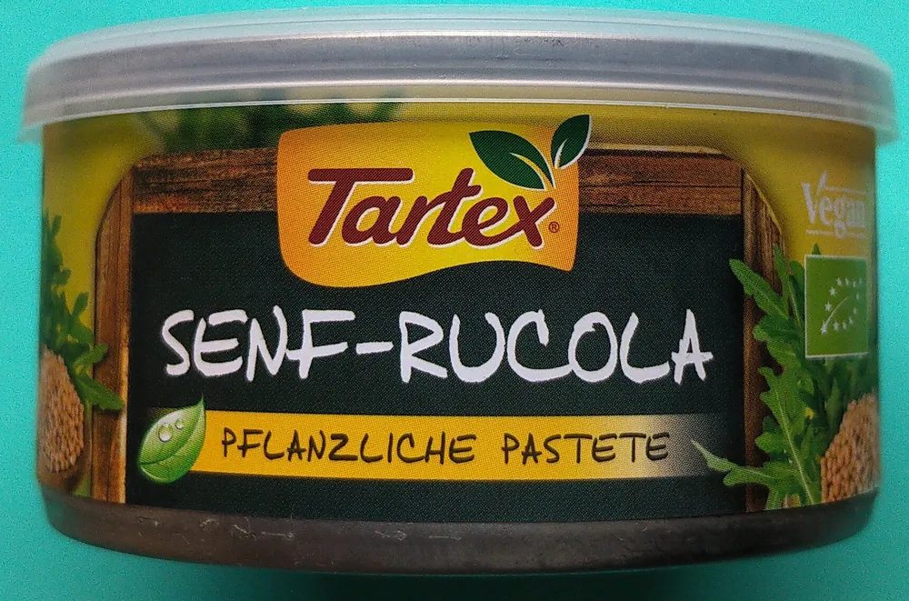 Pflanzliche Pastete Senf-Rucola