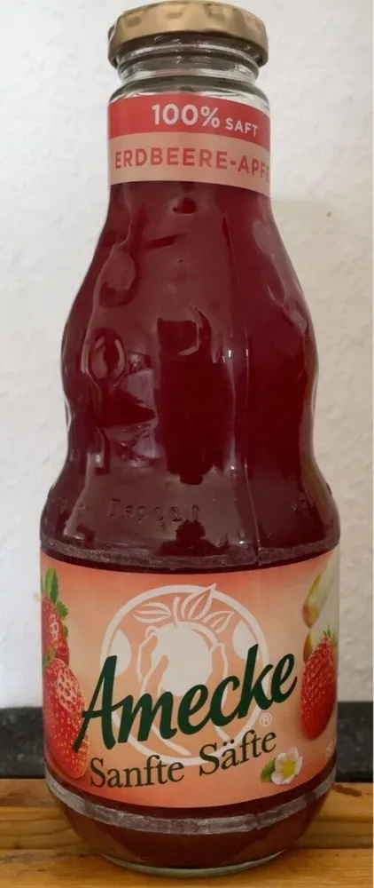 Sanfte Säfte Erdbeere-Apfel