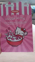 Hello Kitty Crispy breakfast cereals with wheat flour and rice flour, with fruit flavor