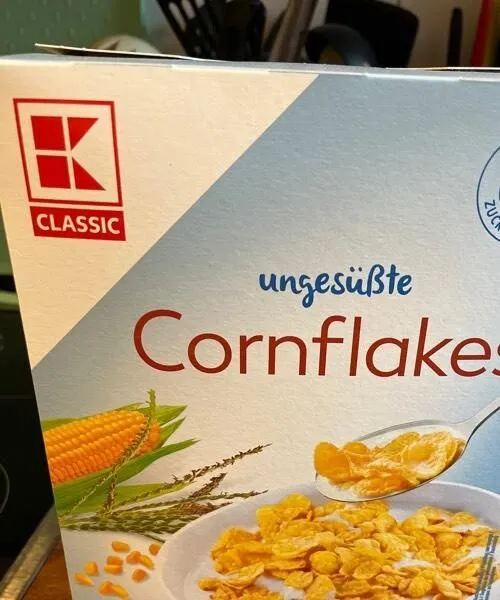 Ungesüßte Cornflakes