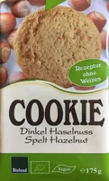 Cookie, Dinkel Haselnuss