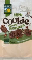 Mini cookie Schoko Haselnuss