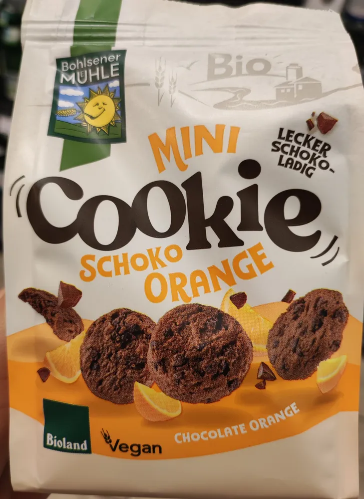 Mini Cookie Schoko Orange