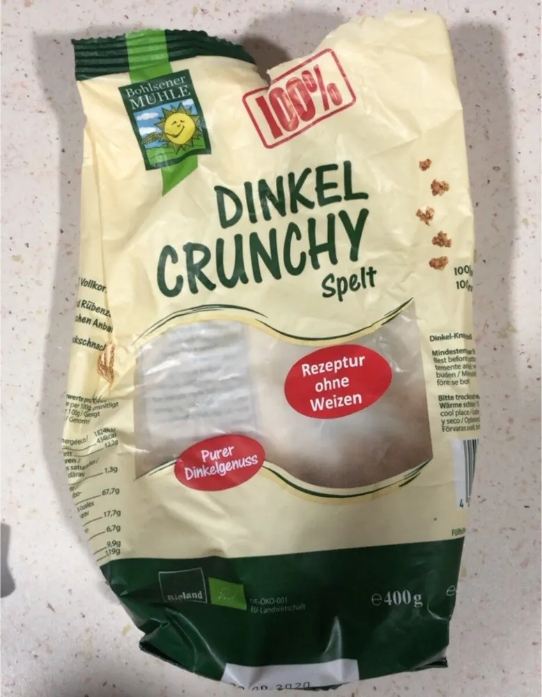Crunchy Dinkel Spelt