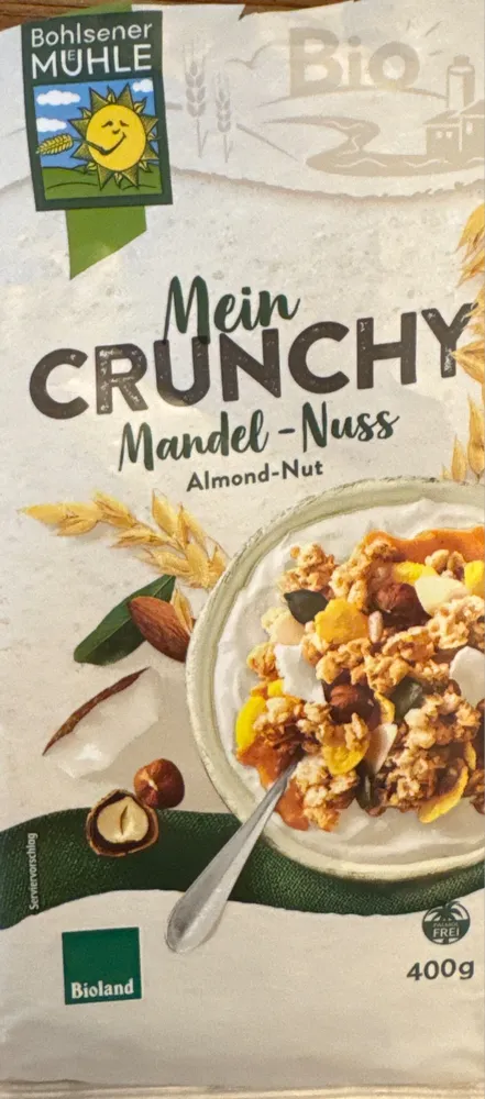 Mein Crunchy Mandel-Nuss