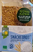 Knäckebrot - Snäckebrot (Laugen & Brezelsalz)