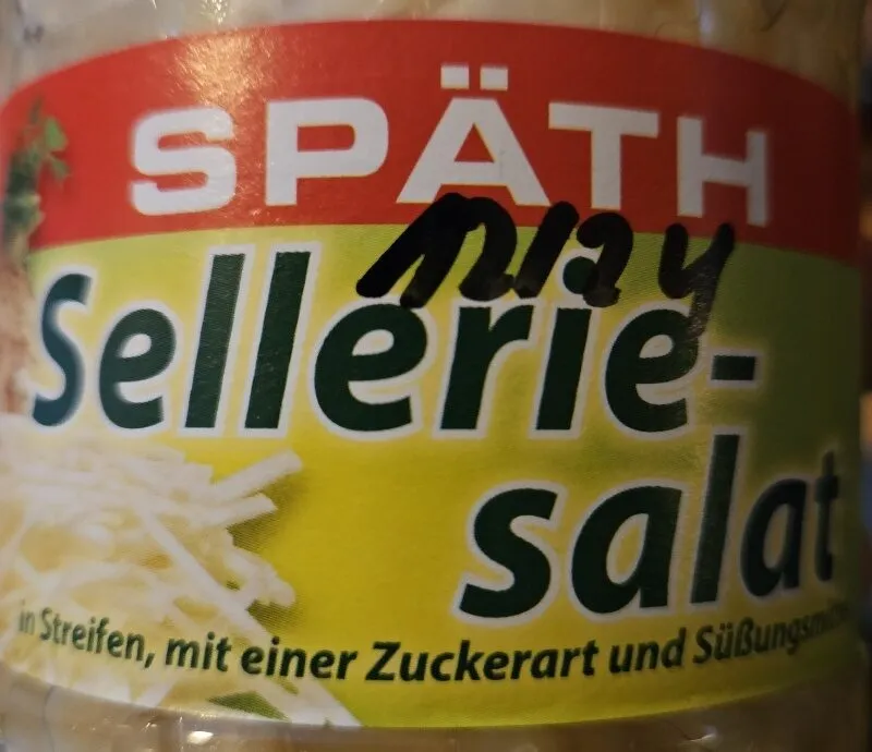 Sellerie Salat (Glas)