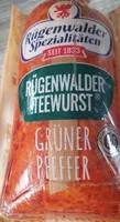 TEEWURST GRÜNER PFEFFER