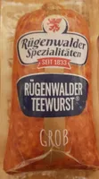 Rügenwalder Teewurst grob