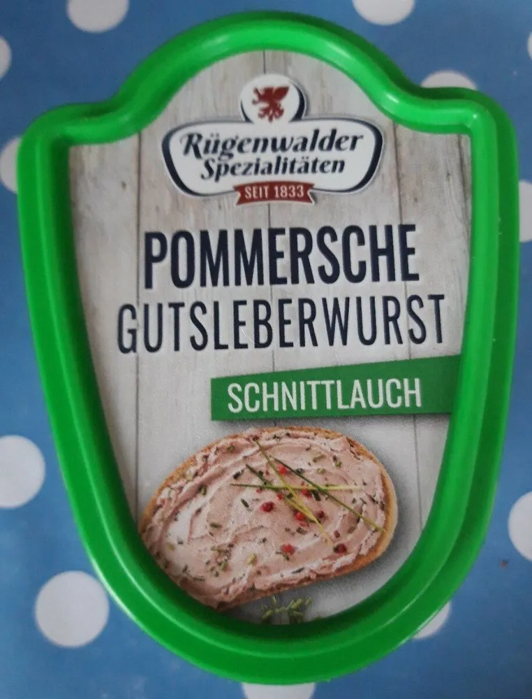 Pommersche Gutsleberwurst