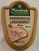 Pommersche Leberwurst fein
