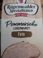 Pommersche Leberwurst fein