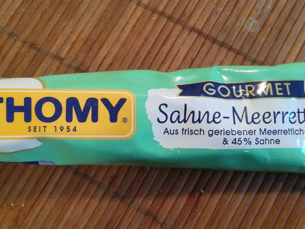 Gourmet Sahne Meerrettich