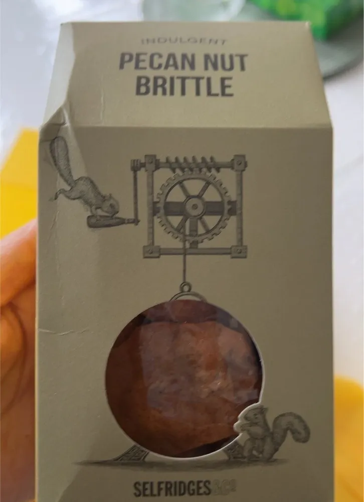 Pecan nut brittle
