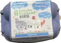6 Frische Freiland-Eier