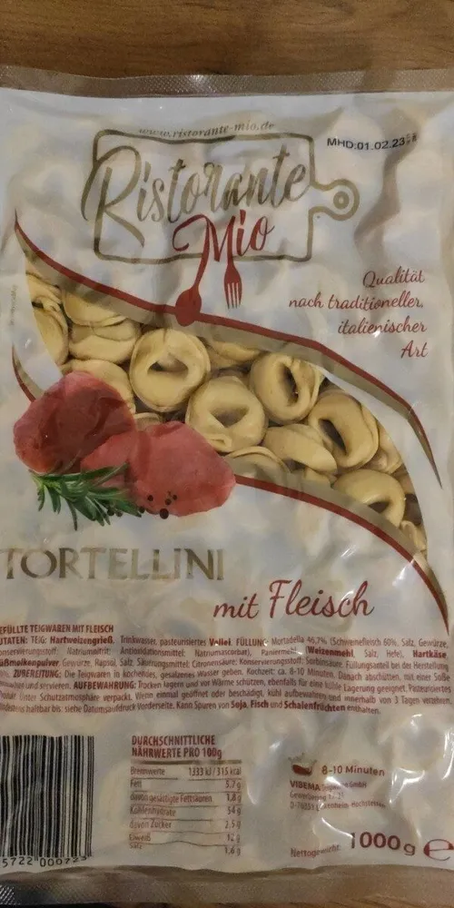 Tortellini mit Fleisch