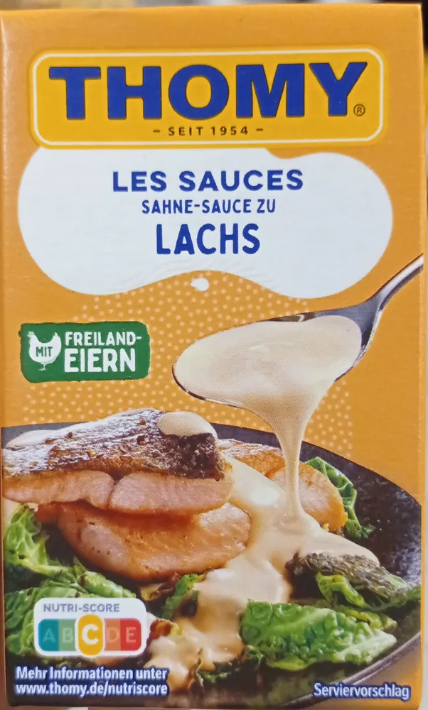 Les Sauces, Lachs Sahne-Sauce