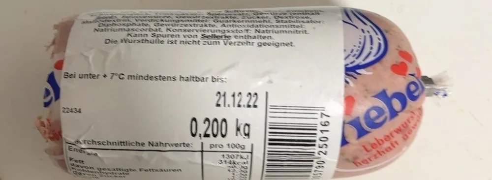 Zwiebelleberwurst