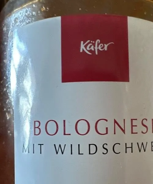 Bolognese mit Wildschwein