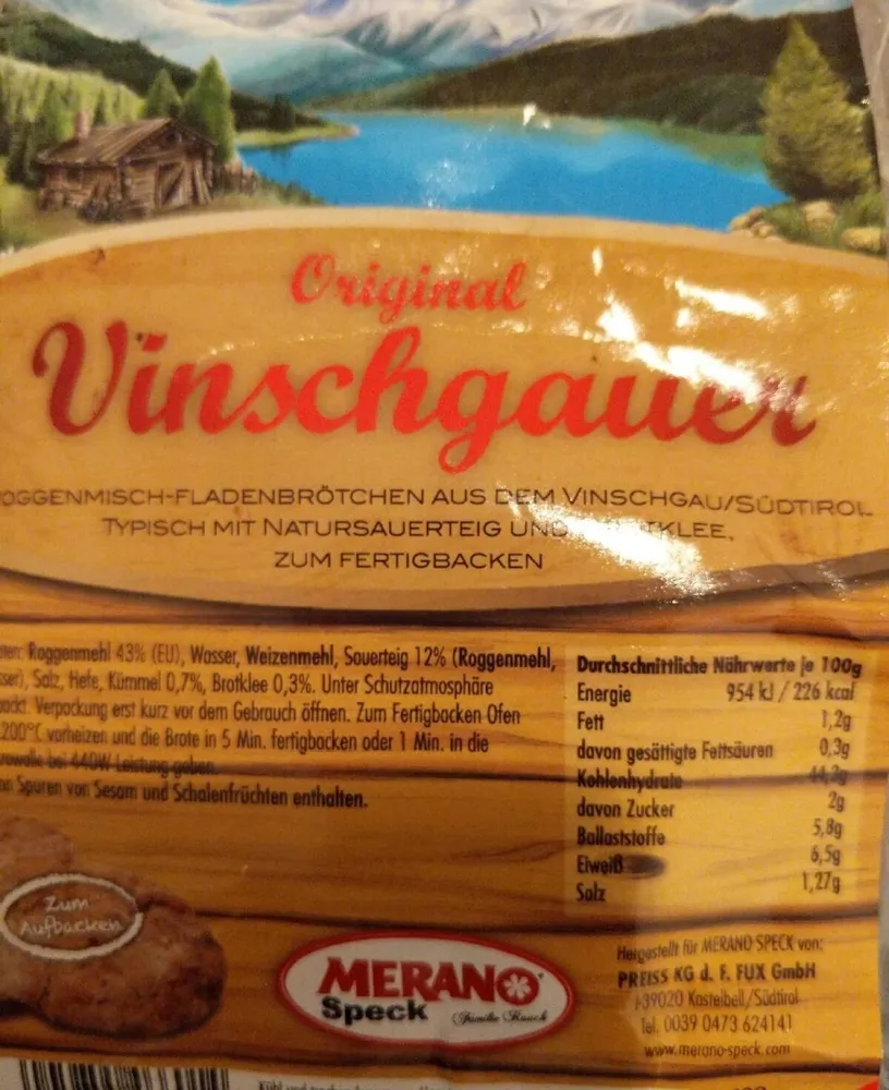 Original Vinschgauer